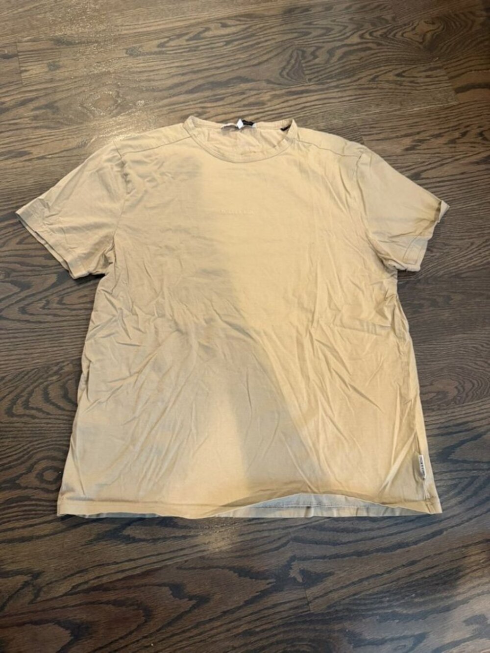 Prince & Bond Cream T-Shirt Size L
